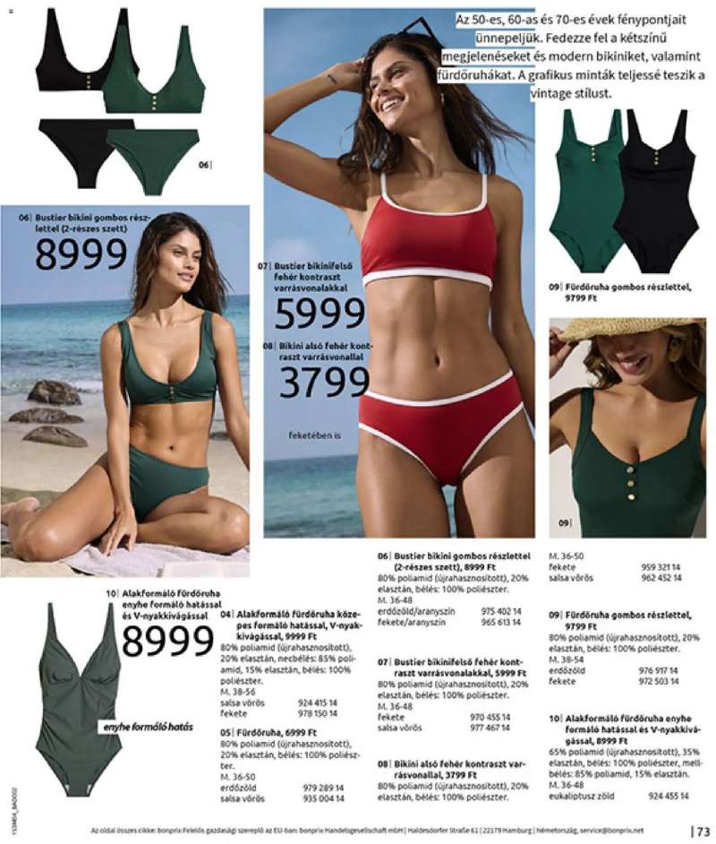 Bonprix Bonprix katalógus - Csupa Piros 75 oldal