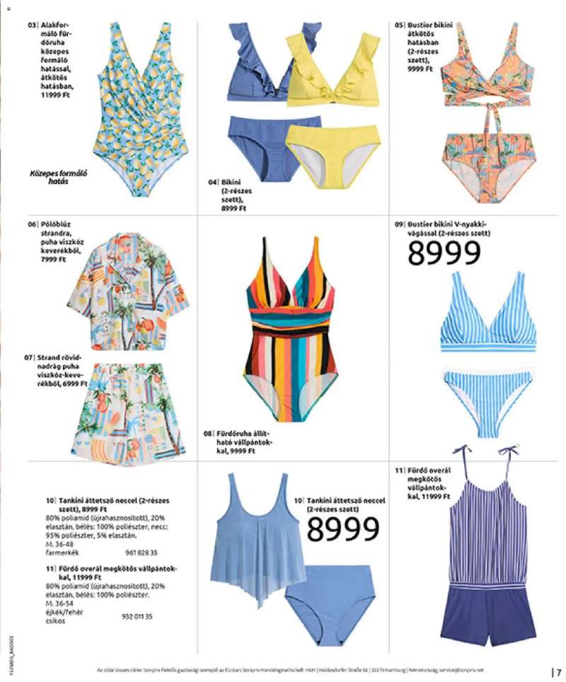 Bonprix Bonprix katalógus - Nincs mibe napozni? 9 oldal