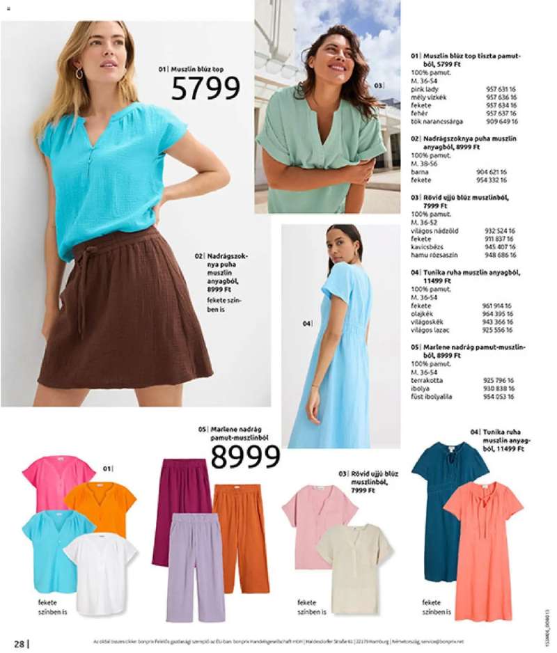 Bonprix Bonprix katalógus - Pihenés A Tengerparton 30 oldal