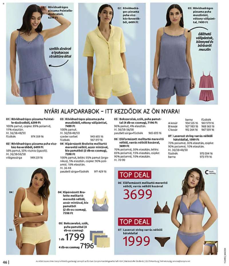 Bonprix Bonprix katalógus - Pihenés A Tengerparton 47 oldal