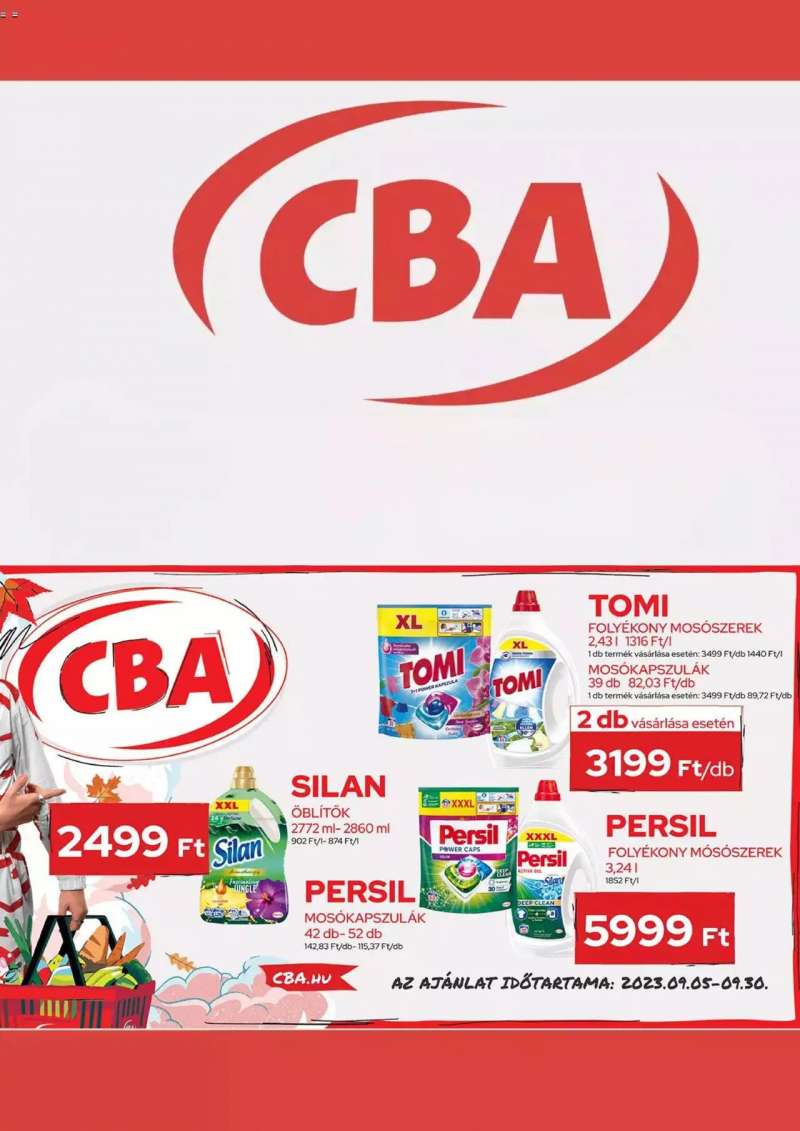 CBA Akciós Újság CBA 4 oldal