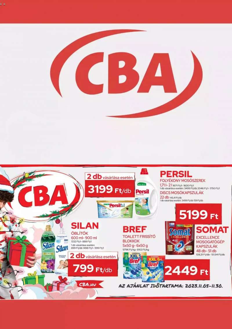 CBA Akciós Újság CBA 4 oldal