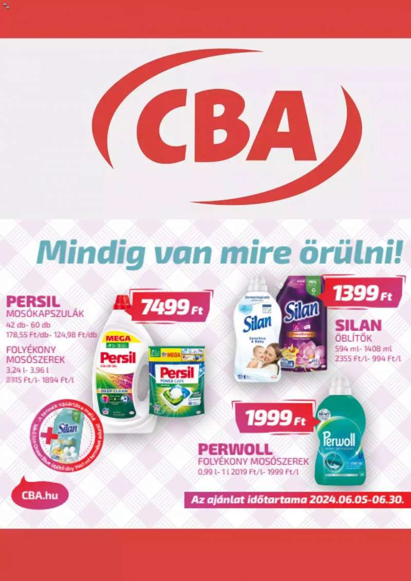 CBA Akciós Újság CBA 5 oldal