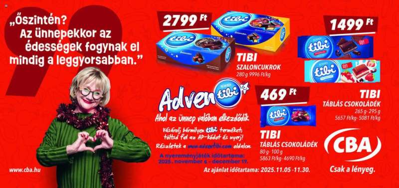 CBA Aktuális óriásplakátok 2 oldal