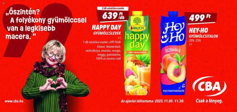 CBA Aktuális óriásplakátok 3 oldal