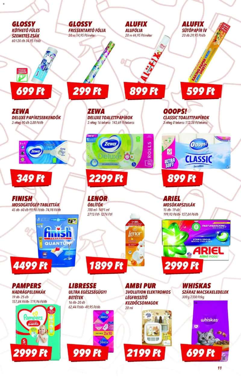 CBA Akciós újság CBA 11 oldal