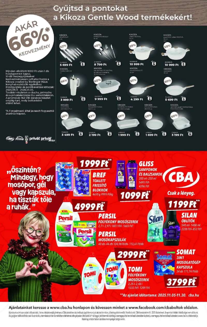 CBA Akciós újság CBA 12 oldal