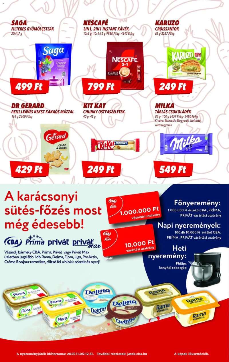 CBA Akciós újság CBA 8 oldal