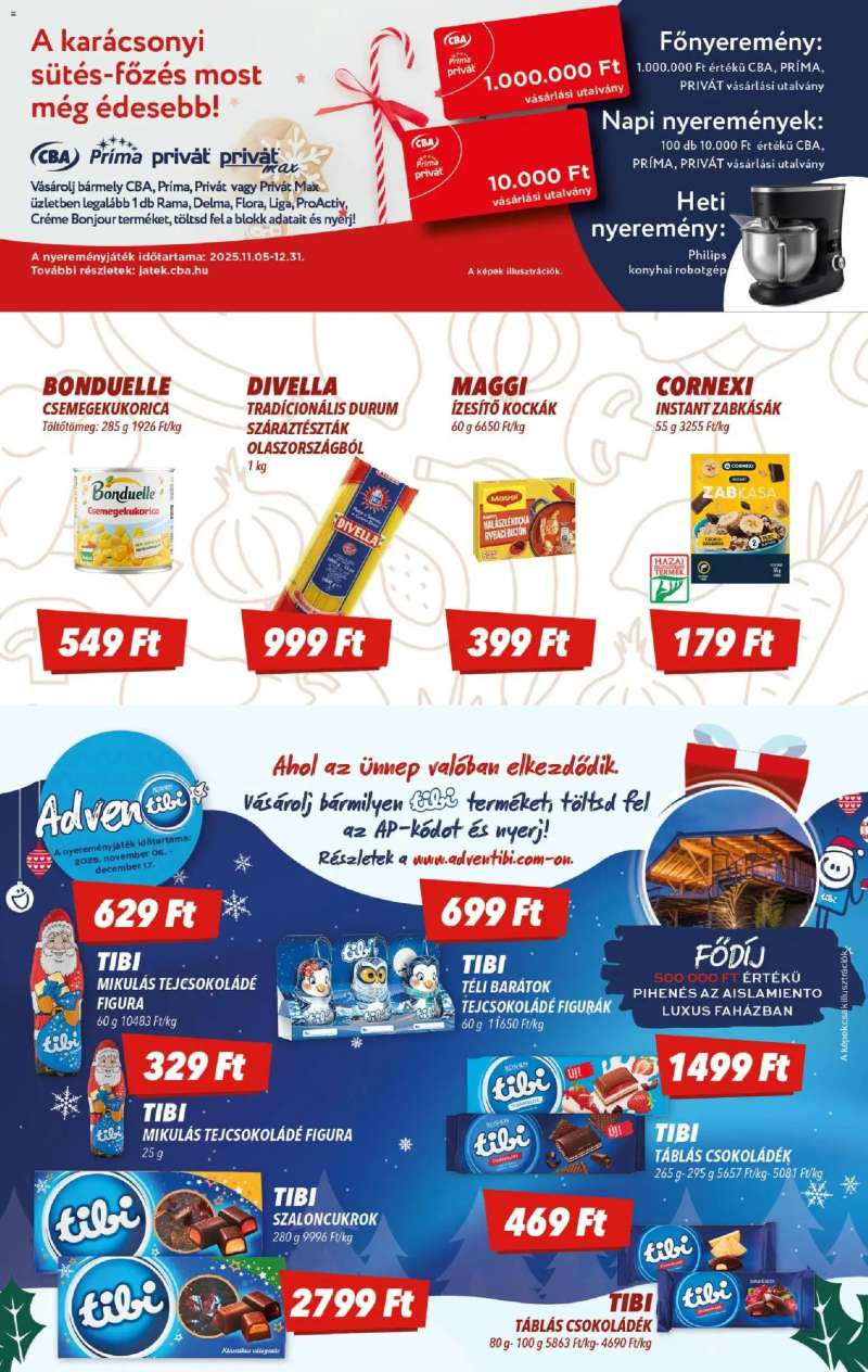 CBA Akciós újság CBA 3 oldal