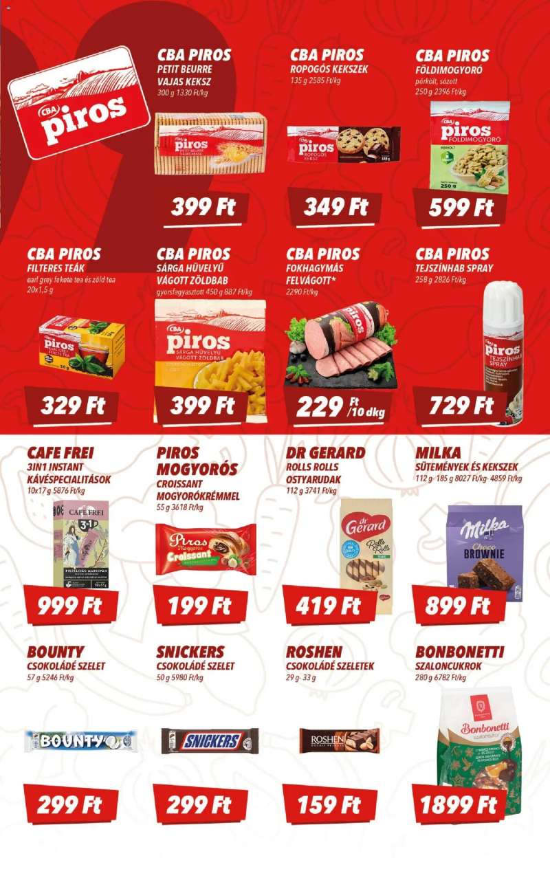 CBA Akciós újság CBA 5 oldal