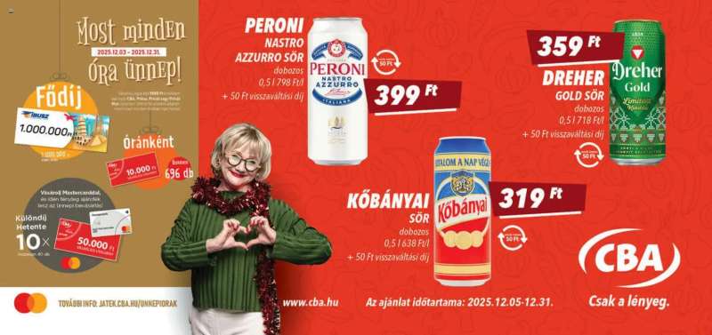 CBA Aktuális óriásplakátok 5 oldal