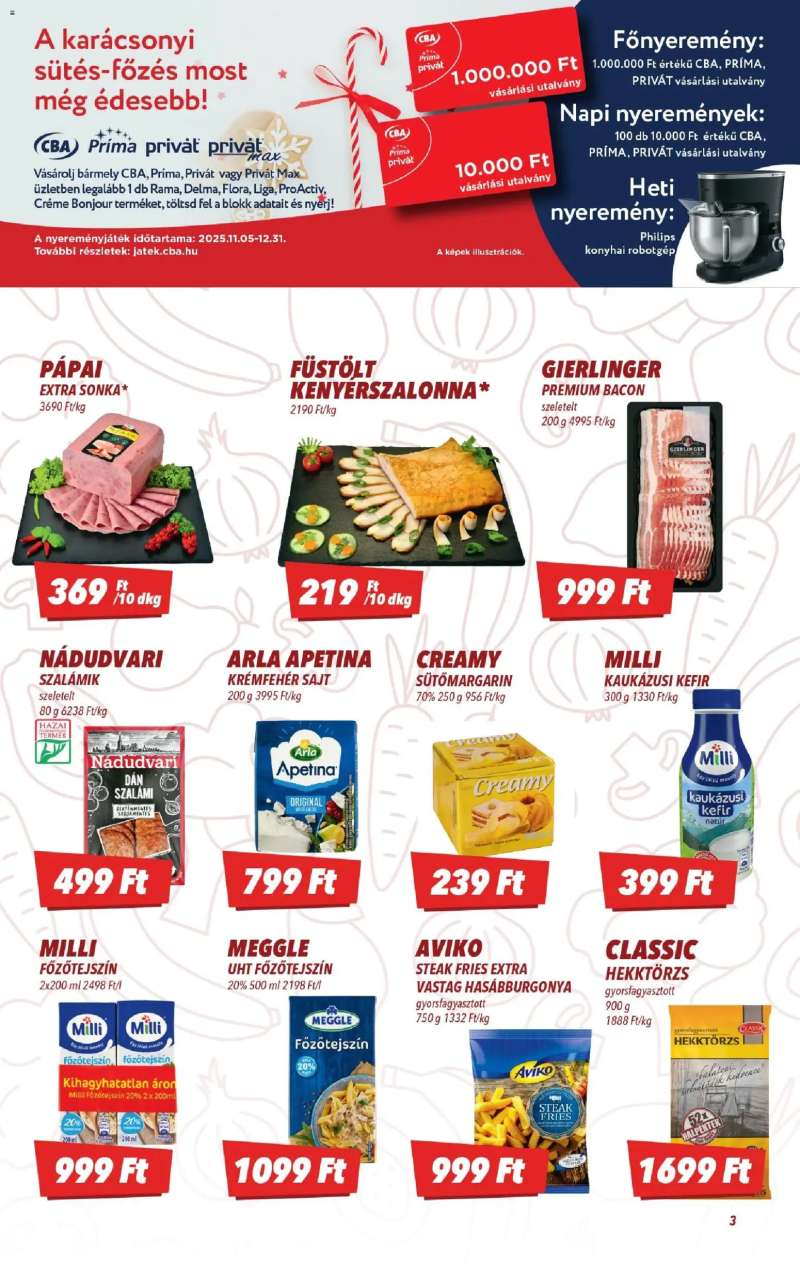 CBA Akciós újság CBA 3 oldal