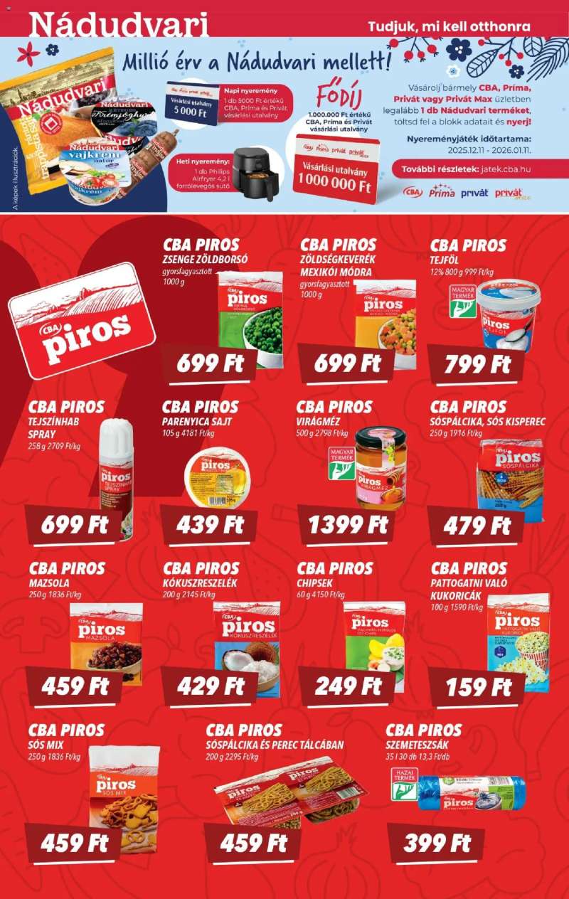 CBA Akciós újság CBA 4 oldal