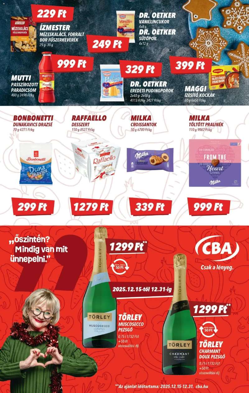 CBA Akciós újság CBA 6 oldal