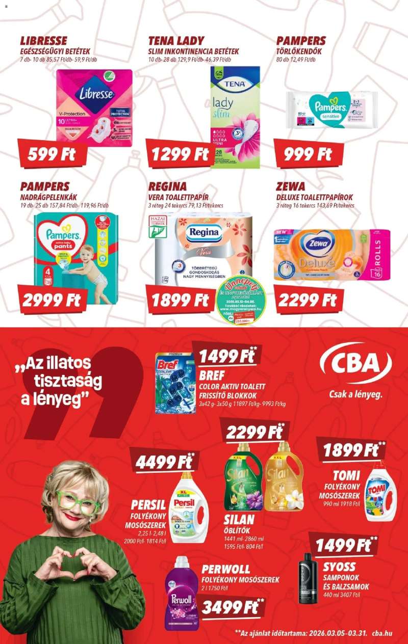 CBA CBA akciós újság 11 oldal
