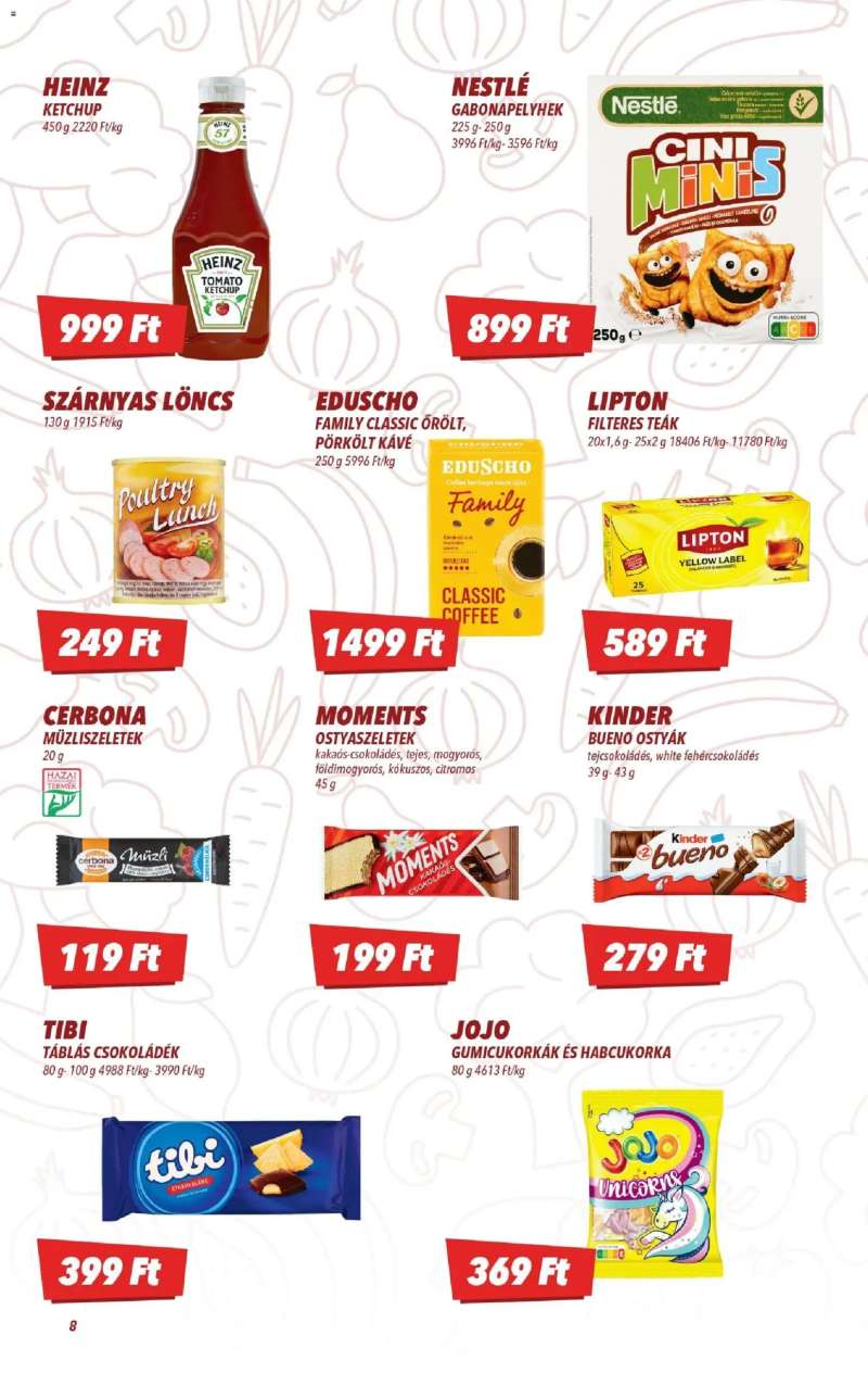 CBA CBA akciós újság 8 oldal