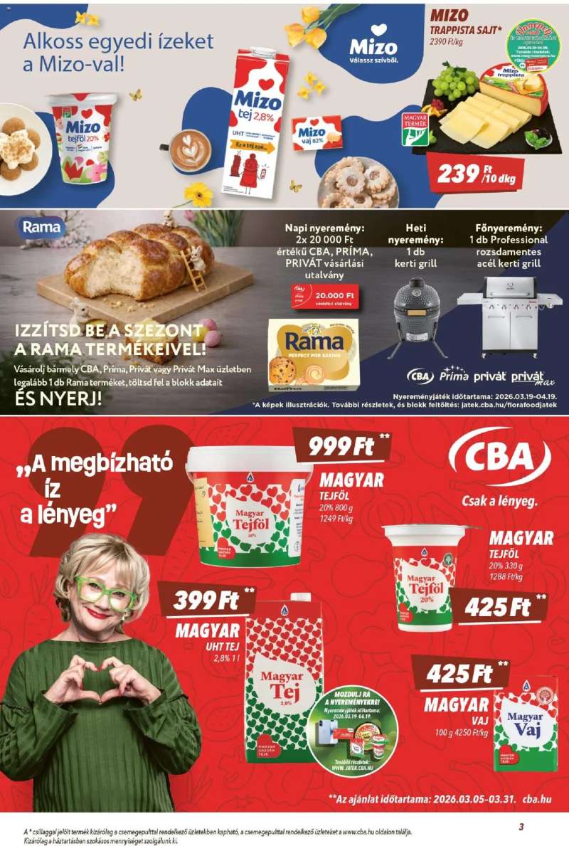 CBA CBA akciós újság 3 oldal