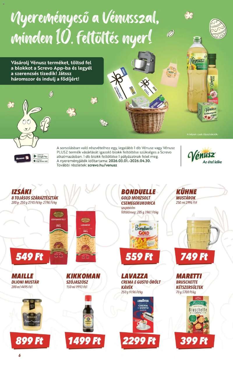 CBA CBA akciós újság 6 oldal