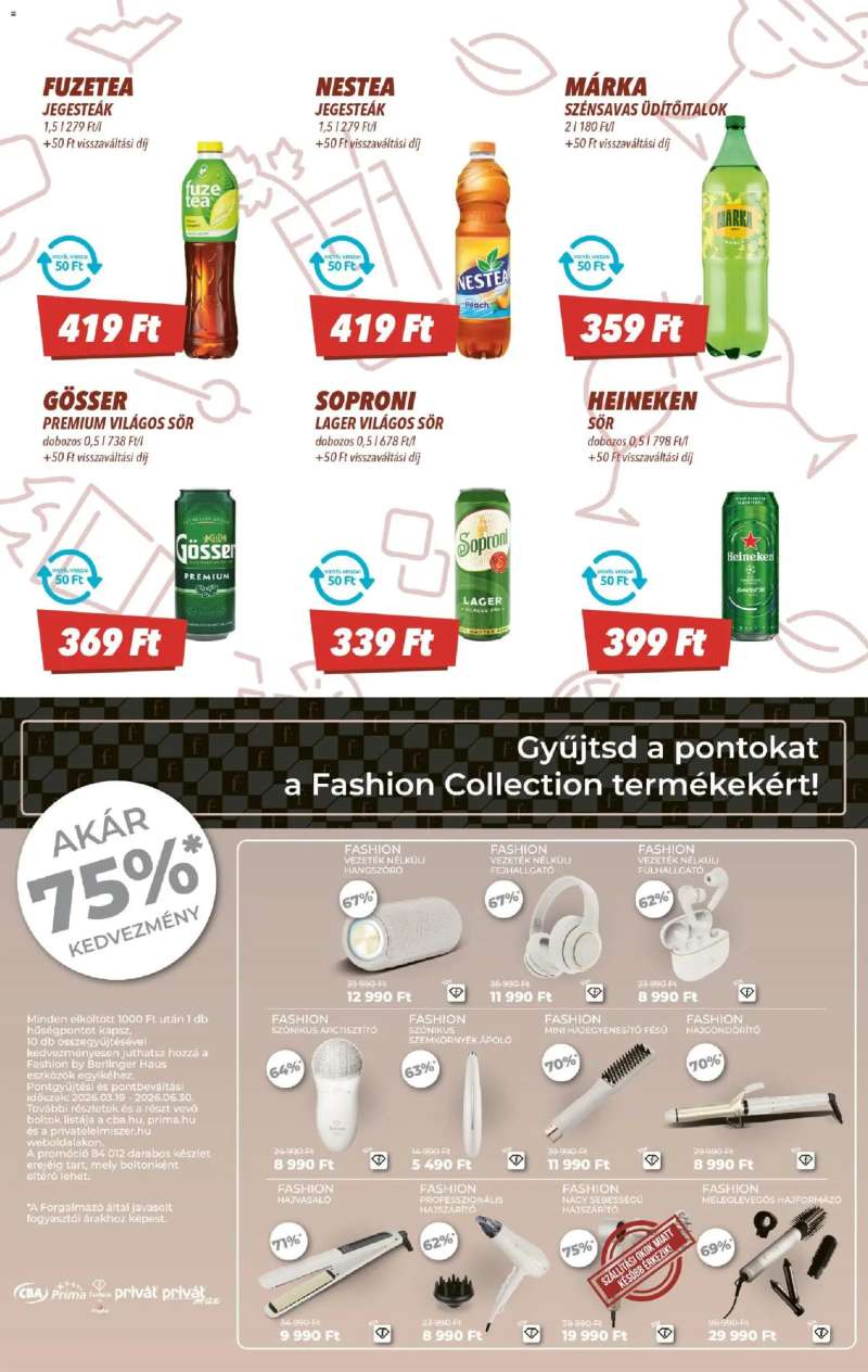 CBA CBA akciós újság 9 oldal