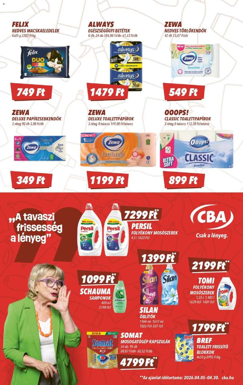 CBA CBA akciós újság 7 oldal