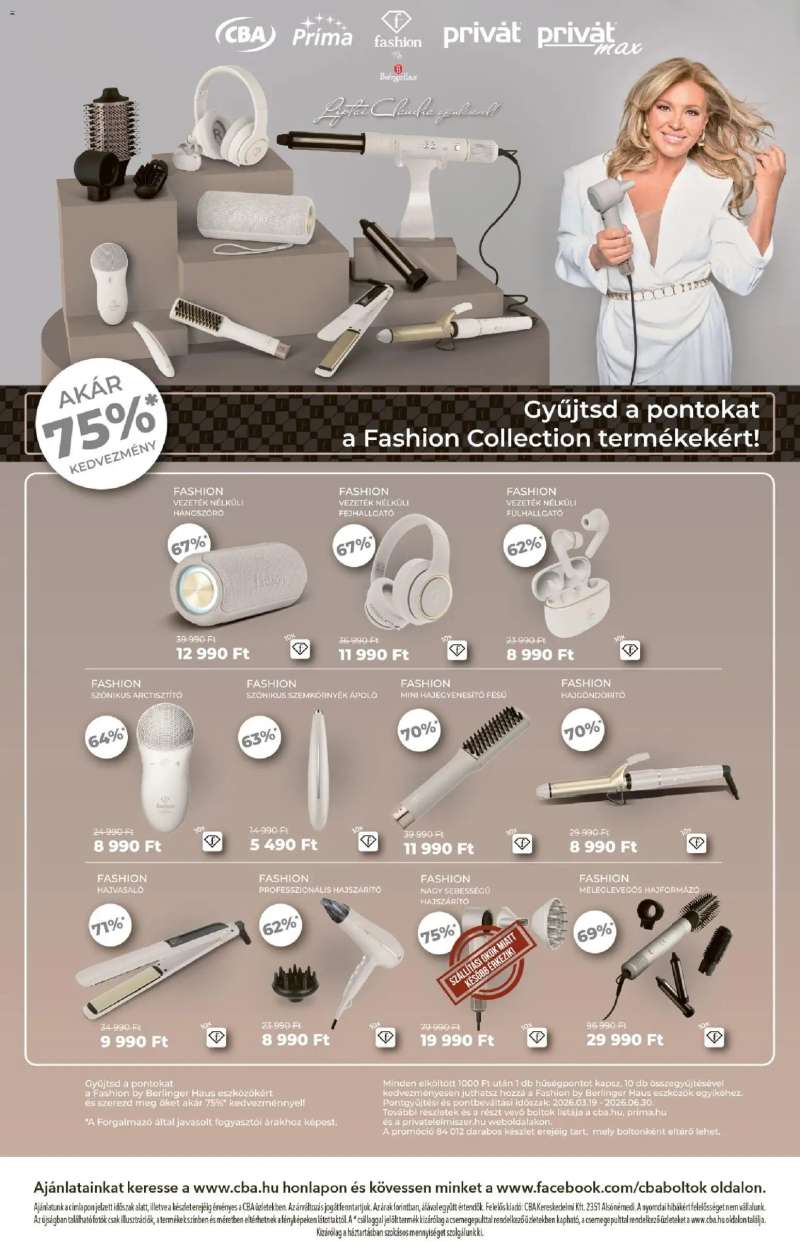 CBA CBA akciós újság 8 oldal