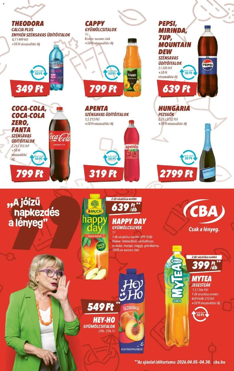 CBA CBA akciós újság 6 oldal