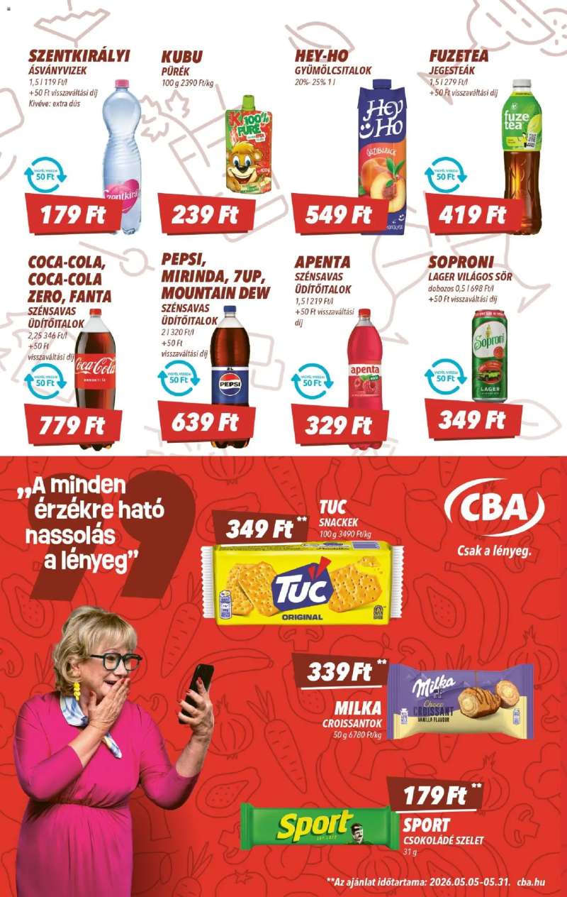 CBA CBA akciós újság 6 oldal