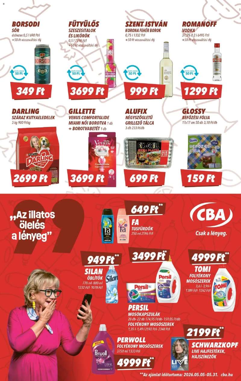 CBA CBA akciós újság 7 oldal