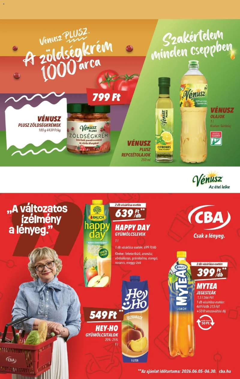 CBA CBA akciós újság 6 oldal