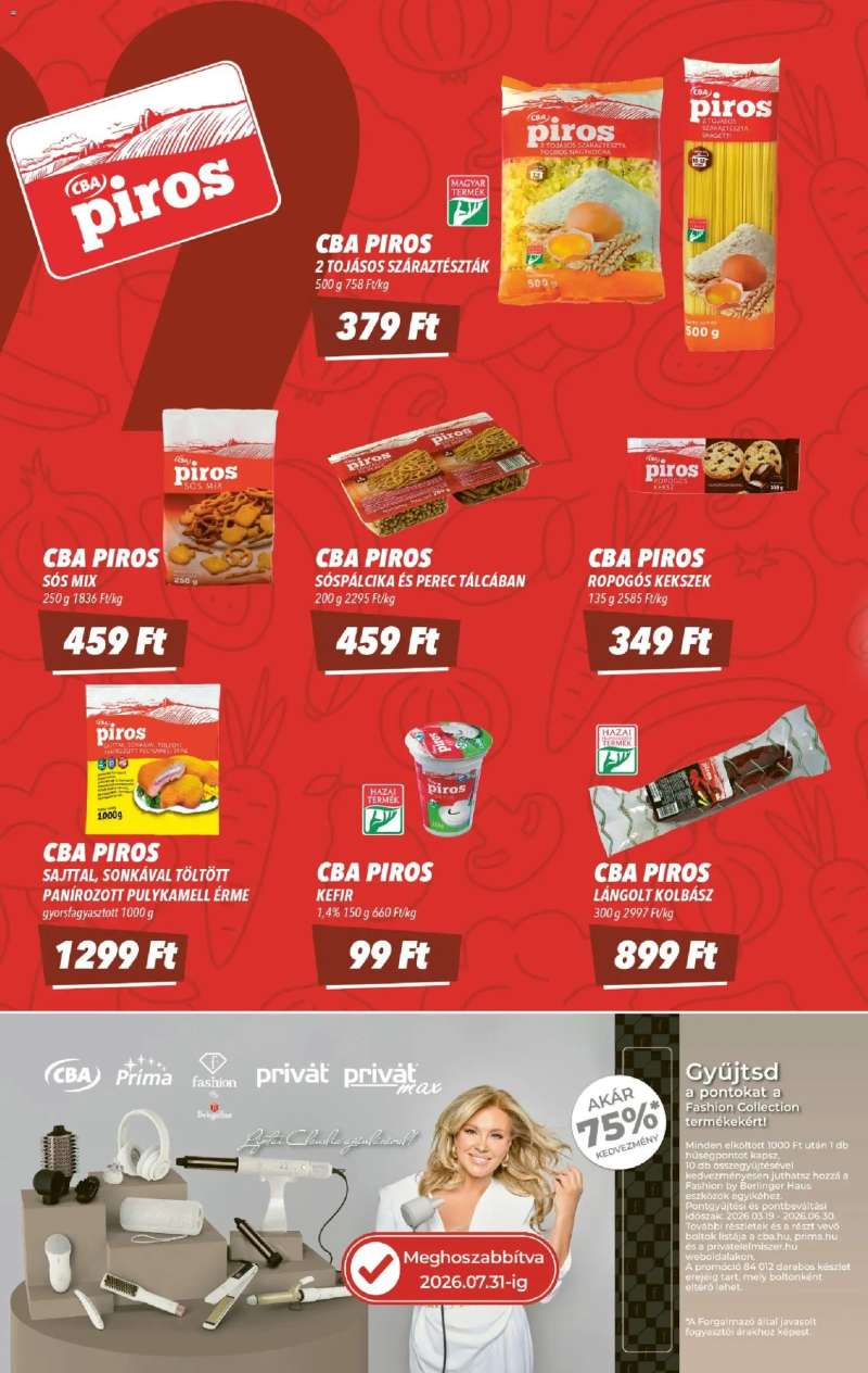 CBA CBA akciós újság 4 oldal
