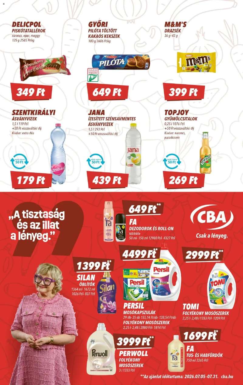 CBA CBA akciós újság 6 oldal