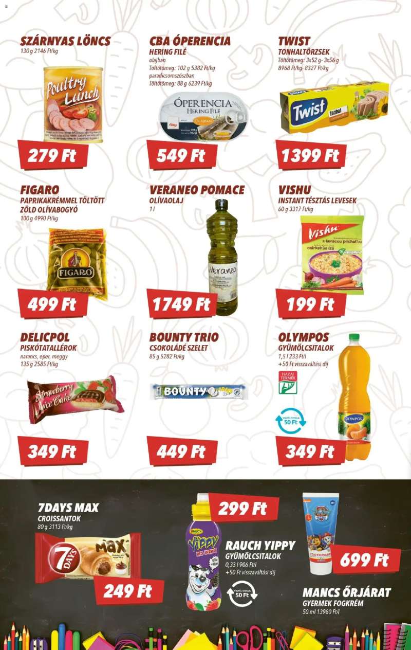 CBA CBA akciós újság 6 oldal