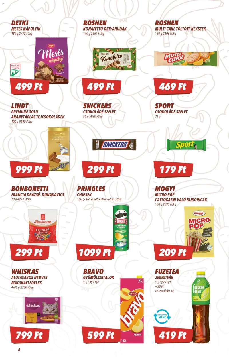 CBA CBA akciós újság 6 oldal