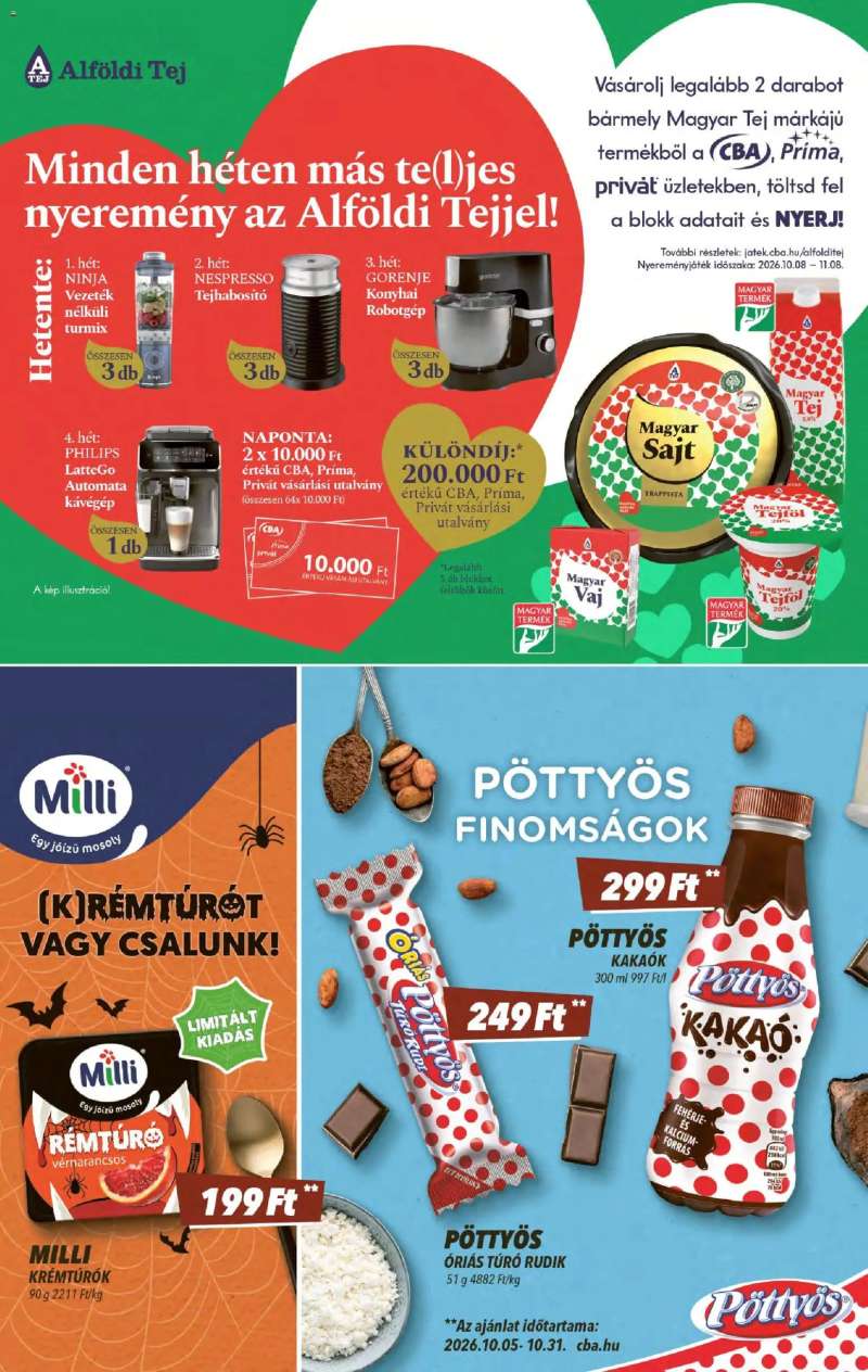 CBA CBA akciós újság 4 oldal