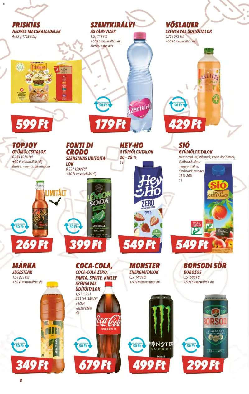 CBA CBA akciós újság 8 oldal