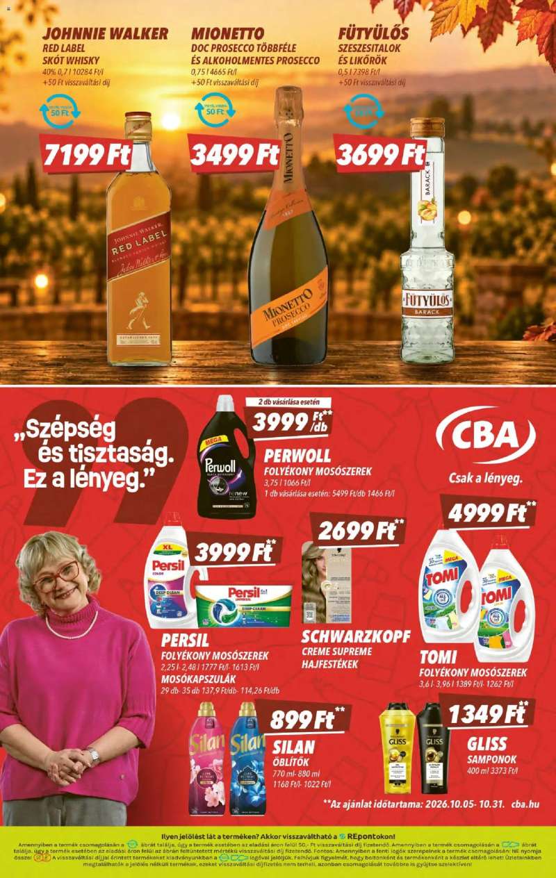 CBA CBA akciós újság 9 oldal