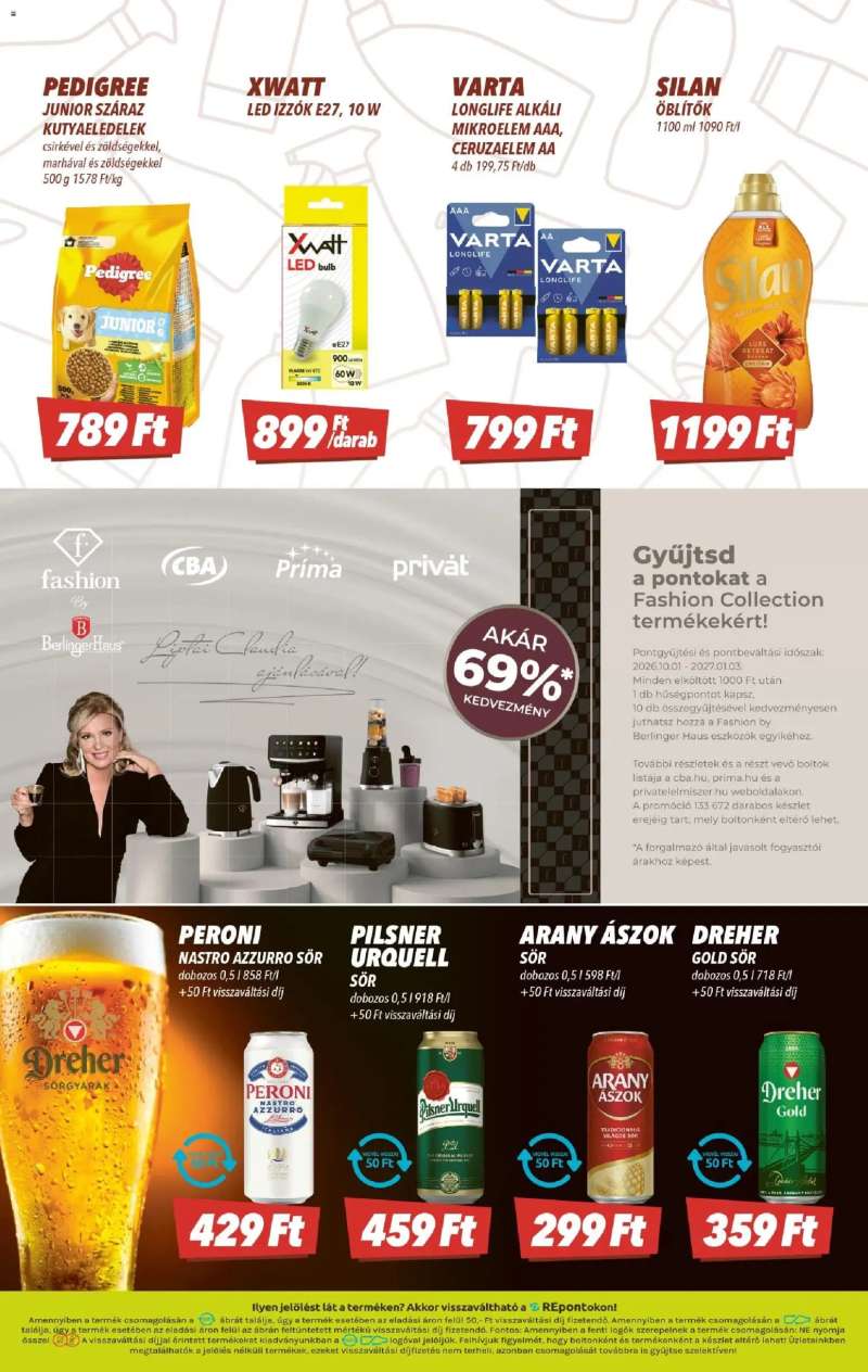 CBA CBA akciós újság 7 oldal