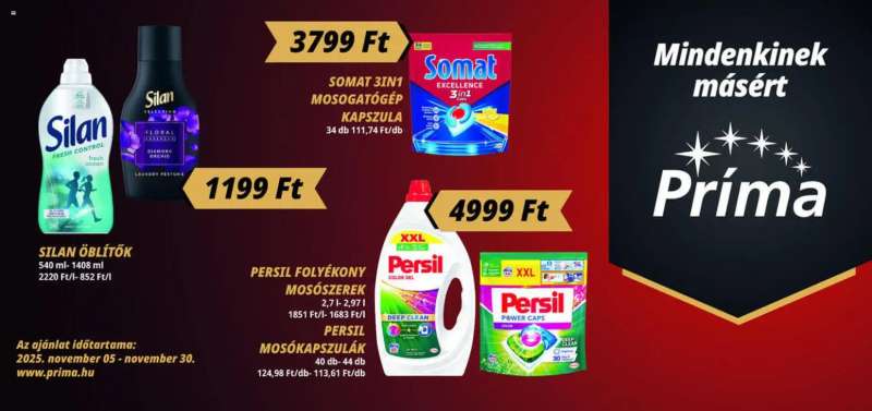 CBA Príma Aktuális óriásplakátok 1 oldal