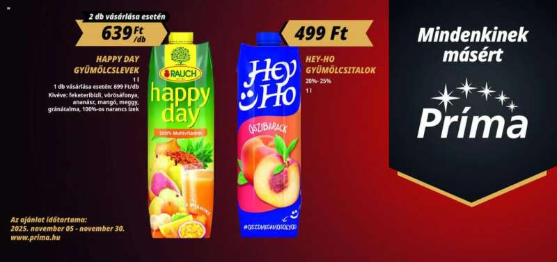 CBA Príma Aktuális óriásplakátok 3 oldal