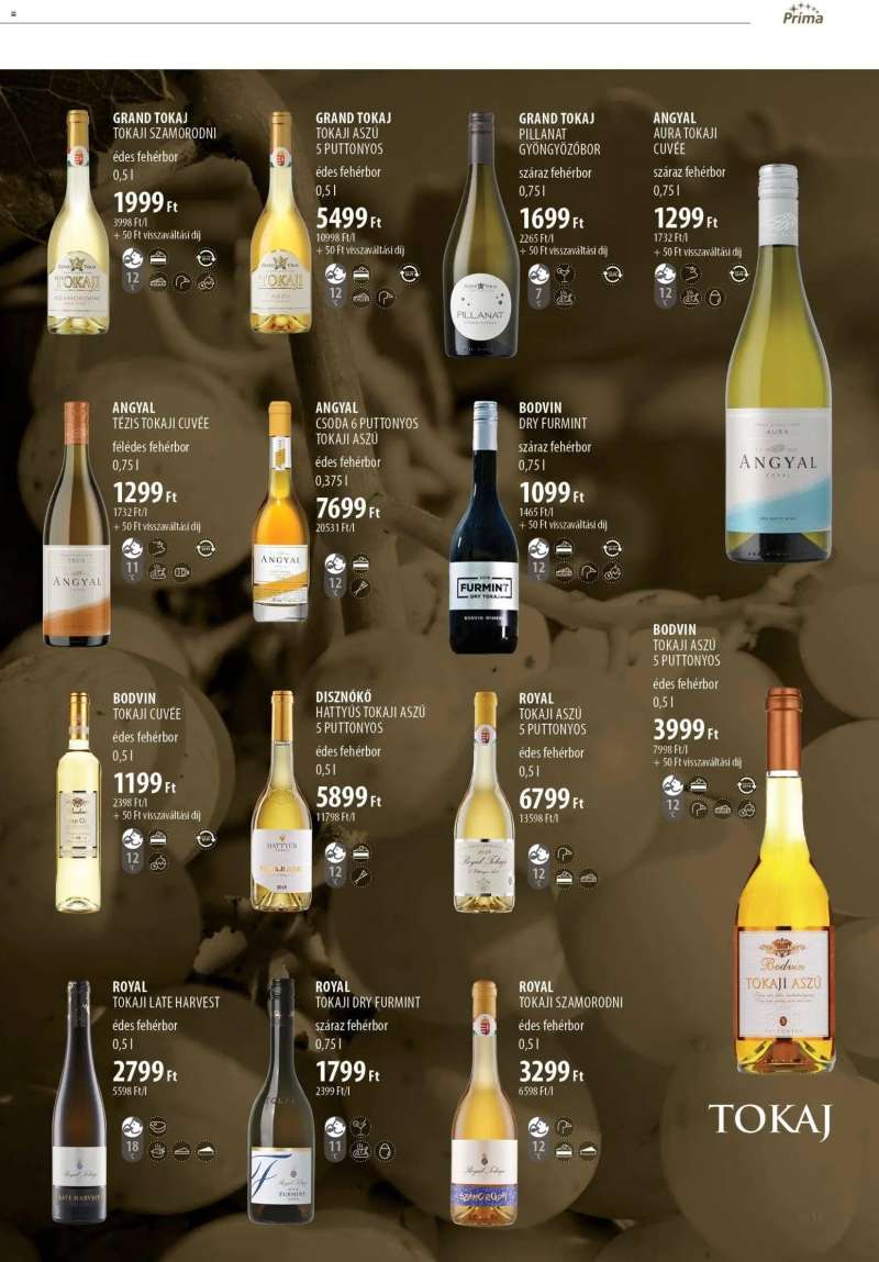 CBA Príma Borkatalógus 11 oldal