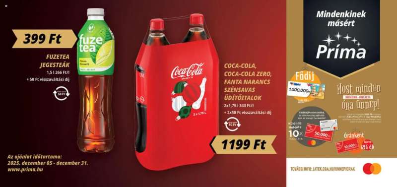 CBA Príma Aktuális óriásplakátok 3 oldal