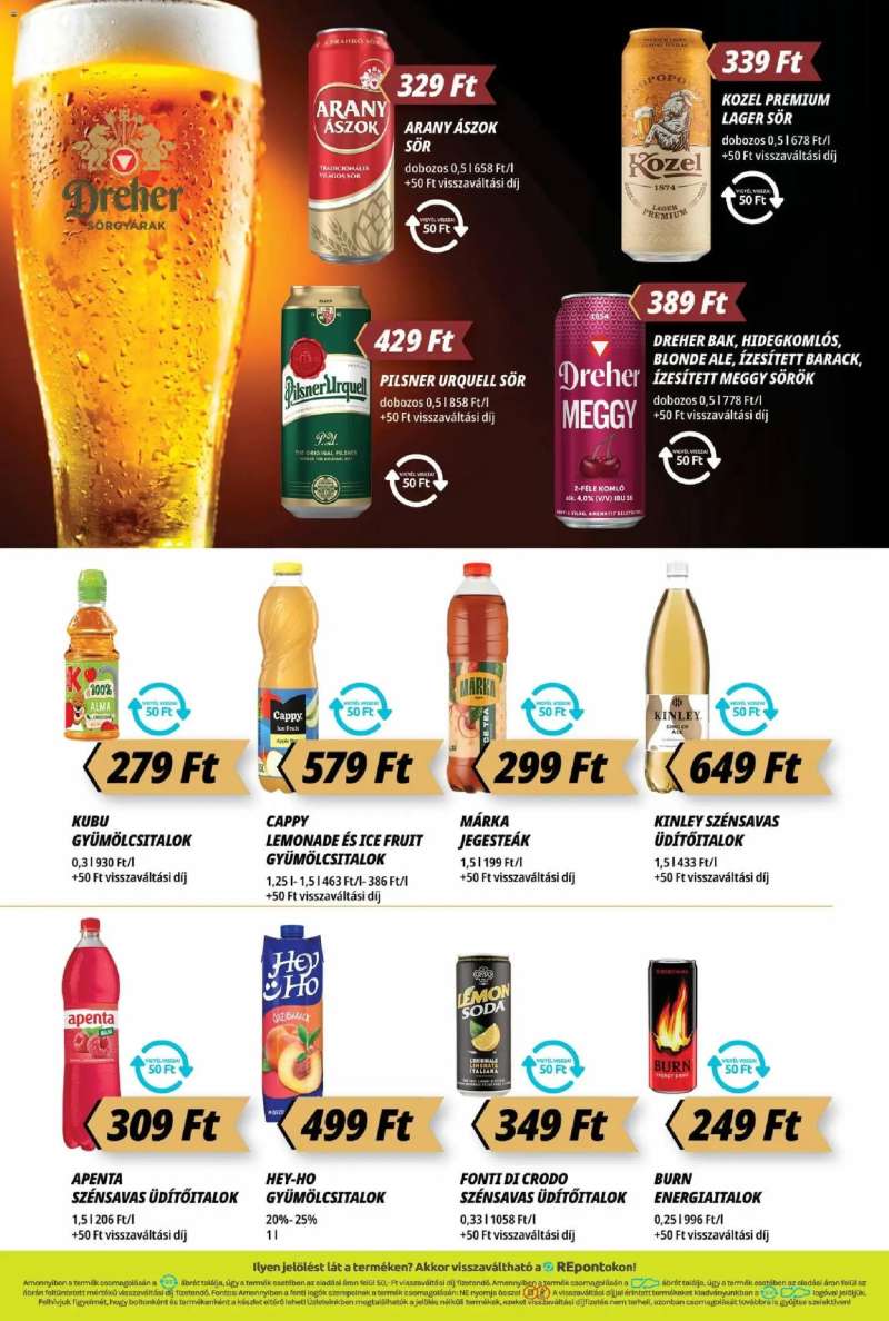 CBA Príma Akciós újság CBA Príma 12 oldal