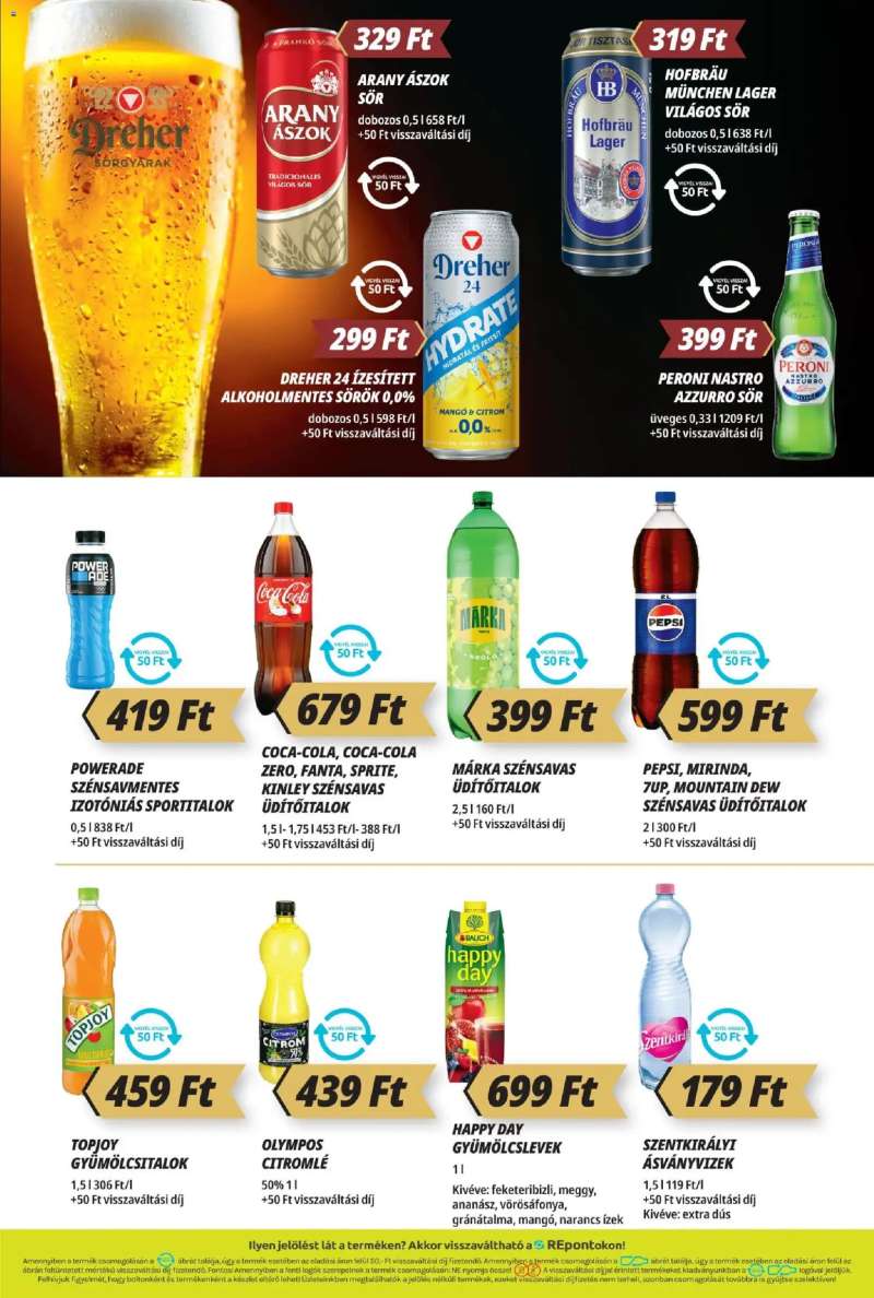 CBA Príma Akciós újság CBA Príma 7 oldal