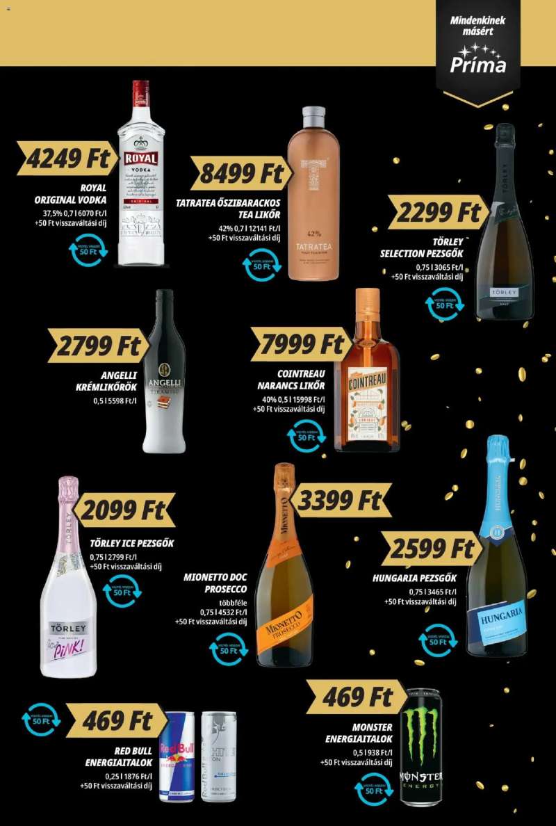 CBA Príma Akciós újság CBA Príma 9 oldal
