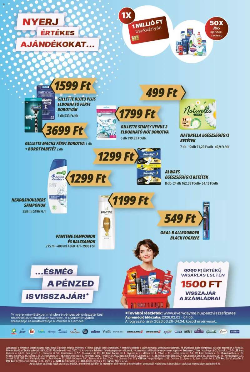 CBA Príma CBA Príma akciós újság 12 oldal