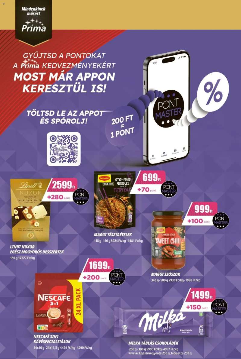 CBA Príma CBA Príma akciós újság 6 oldal