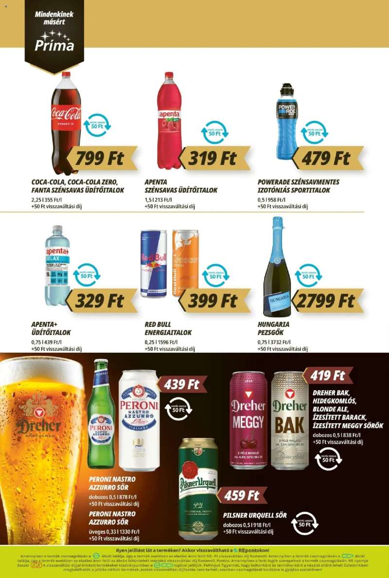 CBA Príma CBA Príma akciós újság 10 oldal