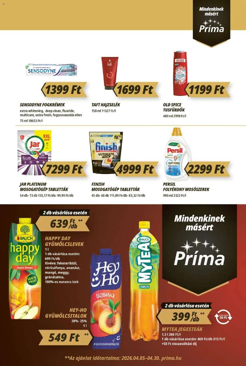 CBA Príma CBA Príma akciós újság 11 oldal