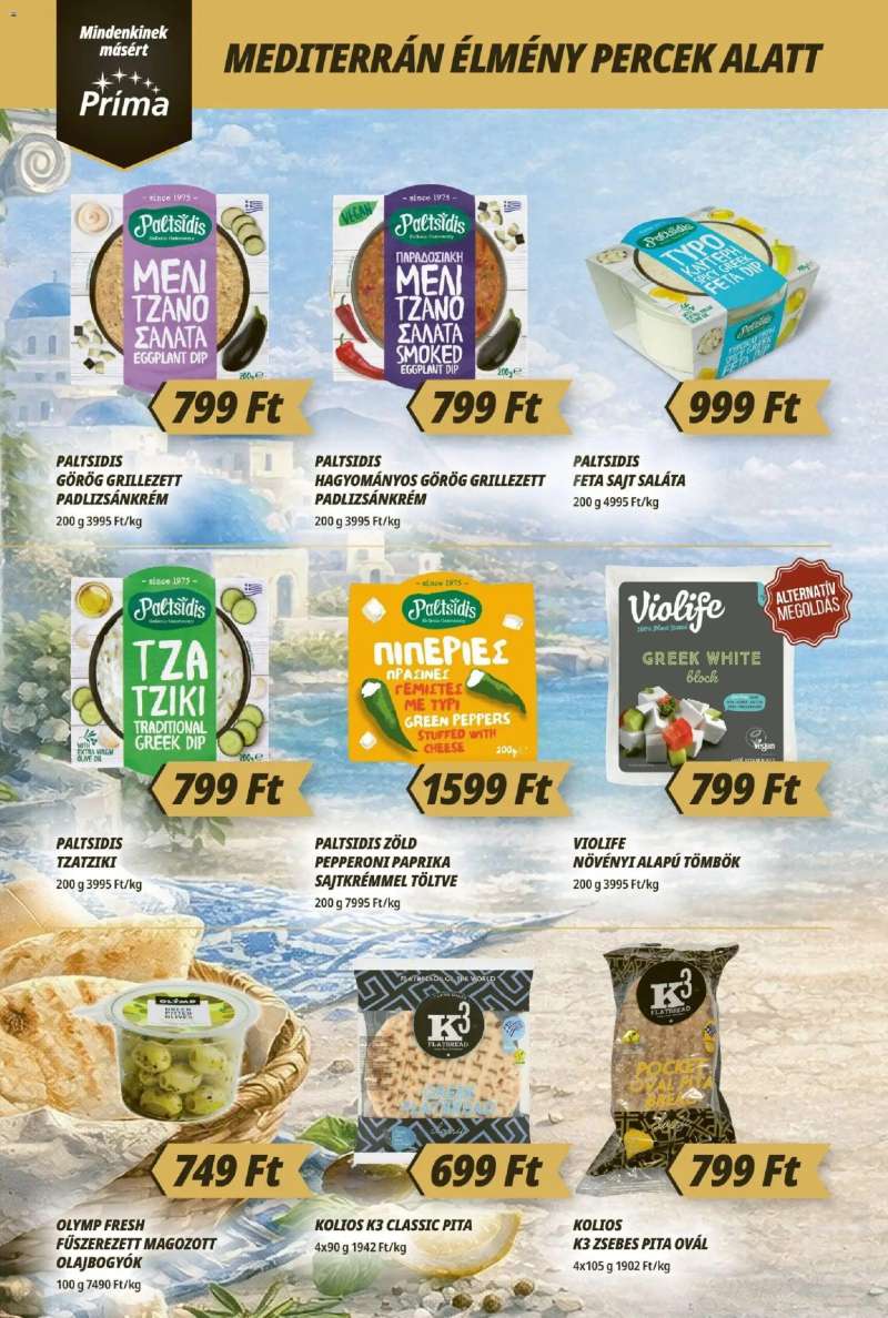 CBA Príma CBA Príma akciós újság 2 oldal