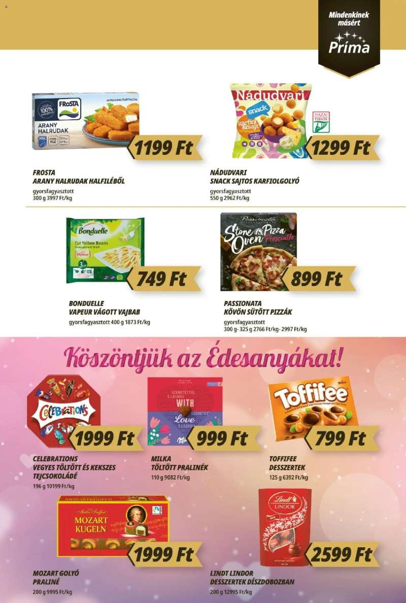 CBA Príma CBA Príma akciós újság 5 oldal